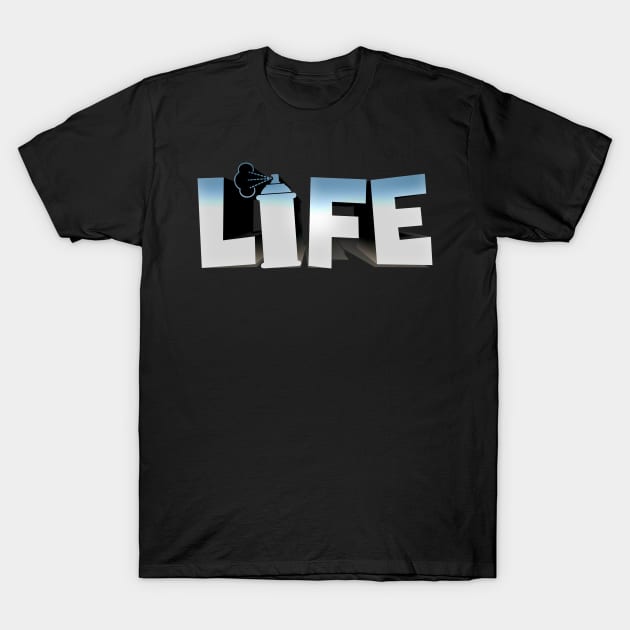 Graffiti is Life T-Shirt by braprone